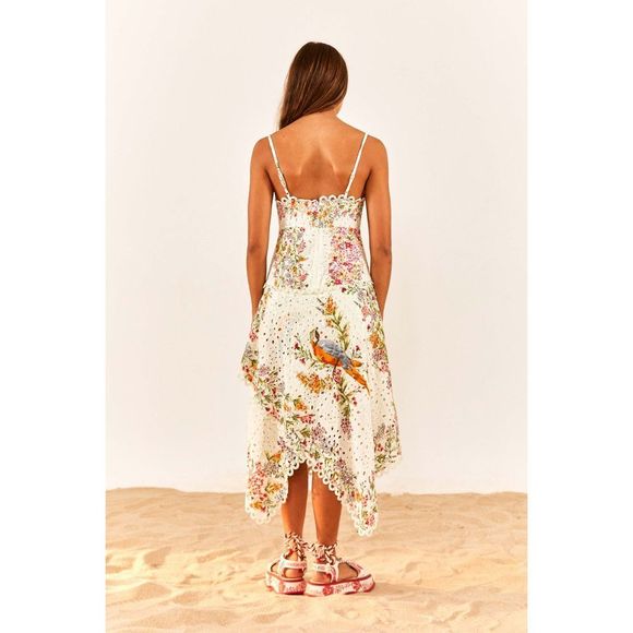 FARM Rio Floral White Dress - Picture 2 of 9